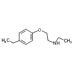 CAS 登录号：915924-21-9， N-乙基-2-(4-乙基苯氧基)乙胺