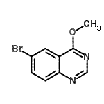 CAS#: 915924-79-7, 6-Bromo-4-methoxyquinazoline