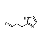 CAS 登录号：916511-15-4， 3-(1H-咪唑-2-基)丙醛