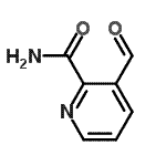 CAS 登录号：91673-55-1， 3-甲酰基-2-吡啶甲酰胺