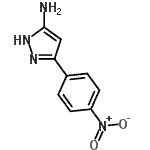 CAS 登录号：916792-02-4， 5-(4-硝基苯基)-1H-吡唑-3-胺