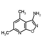 CAS 登录号：916792-12-6， 4,6-二甲基[1,2]恶唑并[5,4-b]吡啶-3-胺