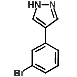 CAS 登录号：916792-28-4， 4-(3-溴苯基)-1H-吡唑