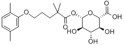 CAS#: 91683-38-4, 1-O-Gemfibrozil-beta-D-glucuronide