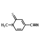 CAS 登录号：916880-41-6， 1-甲基-2-硫代-1,2-二氢-4-吡啶甲腈