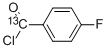 CAS#: 91742-47-1, 4-Fluoro-Benzoyl-Carbonyl-13C chloride