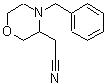CAS 登录号：917572-29-3， (4-苄基-3-吗啉基)乙腈