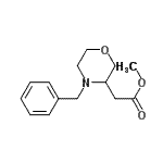 CAS#: 917572-30-6, Methyl (4-benzyl-3-morpholinyl)acetate
