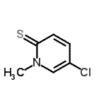 CAS 登录号：917876-86-9， 5-氯-1-甲基-2(1H)-吡啶硫酮