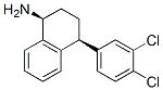 CAS 登录号:91797-58-9, (1R,4R)-rel-4-(3,4-二氯苯基)-1,2,3,4-四氢-1-萘胺