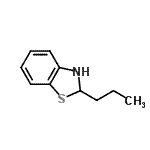 CAS 登录号：91819-29-3， 2-丙基-2,3-二氢-1,3-苯并噻唑