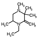 CAS 登录号：91823-91-5， 4-乙基-1,2,2,5-四甲基-3-亚甲基哌嗪