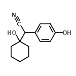 CAS 登录号：918344-20-4， (1-羟基环己基)(4-羟基苯基)乙腈
