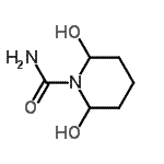 CAS 登录号：91894-98-3， 2,6-二羟基-1-哌啶甲酰胺