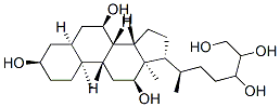 CAS#: 91999-66-5, 27-Norcholestane-3,7,12,24,25,26-hexol