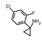 CAS 登录号：920501-77-5， 1-(4-氯-2-氟苯基)环丙胺