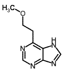CAS#: 920503-28-2, 6-(2-Methoxyethyl)-7H-purine