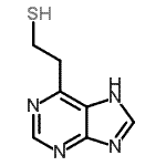 CAS 登录号：920503-84-0， 2-(7H-嘌呤-6-基)乙硫醇