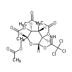 CAS 登录号：92052-29-4， [(2S,3R,4S,5R,6R)-4,5-二乙酰氧基-6-(乙酰氧基甲基)-2-(2,2,2-三氯亚氨代乙酰)氧基-四氢吡喃-3-基]乙酸酯