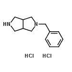 CAS 登录号：920531-62-0， 2-苄基八氢吡咯并[3,4-c]吡咯二盐酸盐