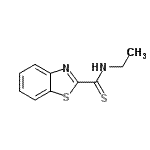 CAS 登录号：92081-80-6， N-乙基-1,3-苯并噻唑-2-硫代甲酰胺