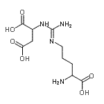 CAS 登录号：92117-83-4， N-[N'-(4-氨基-4-羧基丁基)甲脒基]天冬氨酸