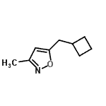 CAS 登录号：921588-27-4， 5-(环丁基甲基)-3-甲基-1,2-恶唑
