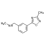 CAS 登录号：921938-59-2， N-甲基-1-[3-(3-甲基-1,2,4-恶二唑-5-基)苯基]甲胺