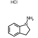 CAS 登录号：92259-86-4， 1-吲哚啉胺盐酸盐(1:1)