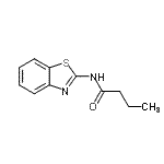 CAS#: 92316-70-6, N-(1,3-Benzothiazol-2-yl)butanamide