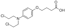 CAS#: 92318-13-3, 4-(P-(Bis(2-Chloroethyl)Amino)Phenoxy)Butyric Acid