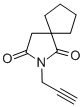 CAS#: 92367-74-3, 2-(2-Propynyl)-2-Azaspiro(4.4)Nonane-1,3-Dione