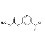 CAS 登录号：92401-00-8， 3-(氯甲酰基)苯基甲基碳酸酯