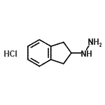 CAS#: 92403-21-9, 2,3-Dihydro-1H-inden-2-ylhydrazine hydrochloride (1:1)