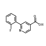 CAS 登录号：924645-91-0， 2-(2-氟苯基)异烟酸