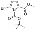 CAS#: 924708-81-6, 5-Bromo-1H-Pyrrole-1,2-Dicarboxylic Acid 1-(1,1-Dimethylethyl) 2-Methyl Ester