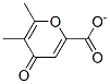 CAS#: 92490-75-0, 5,6-Dimethyl-4-Oxo-Pyran-2-Carboxylate