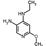 CAS 登录号：925213-64-5， N<sup>4</sup>-乙基-6-甲氧基-3,4-吡啶二胺