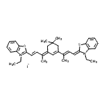 CAS 登录号：92570-00-8， 3-乙基-2-[(1E,3E)-3-{3-[(2E,4Z)-4-(3-乙基-1,3-苯并噻唑-2(3H)-亚基)-2-丁烯-2-基]-5,5-二甲基-2-环己烯-1-亚基}-1-丁烯-1-基]-1,3-苯并噻唑-3-鎓碘化物