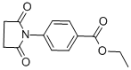 CAS 登录号：92634-76-9， 4-(2,5-二氧代-1-吡咯烷基)-苯甲酸乙酯