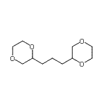CAS 登录号：926624-54-6， 2,2'-(1,3-丙烷二基)二(1,4-二恶烷)