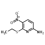 CAS#: 92741-41-8, 6-(Ethylsulfanyl)-5-nitro-2-pyridinamine