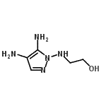 CAS 登录号：927417-58-1， 2-[(4,5-二氨基-1H-吡唑-1-基)氨基]乙醇