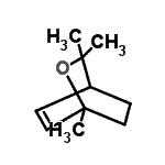 CAS 登录号：92760-25-3， 1,3,3-三甲基-2-氧杂双环[2.2.2]辛-5-烯