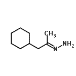 CAS 登录号：92765-78-1， (1E)-(1-环己基-2-丙基亚基)肼