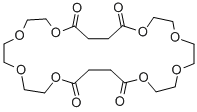 CAS 登录号:92772-42-4, 1,4,7,10,15,18,21,24-八氧杂环二十八烷-11,14,25,28-四酮
