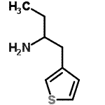 CAS 登录号：927835-88-9， 1-(3-噻吩基)-2-丁胺
