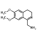 CAS 登录号：92788-84-6， (6,7-二甲氧基-3,4-二氢异喹啉-1-基)甲胺