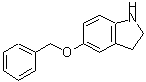 CAS 登录号：92818-36-5， 5-(苄氧基)吲哚啉