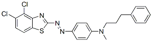 CAS 登录号：92818-48-9， N-[4-[(二氯-2-苯并噻唑基)偶氮]苯基]-N-甲基苯丙胺